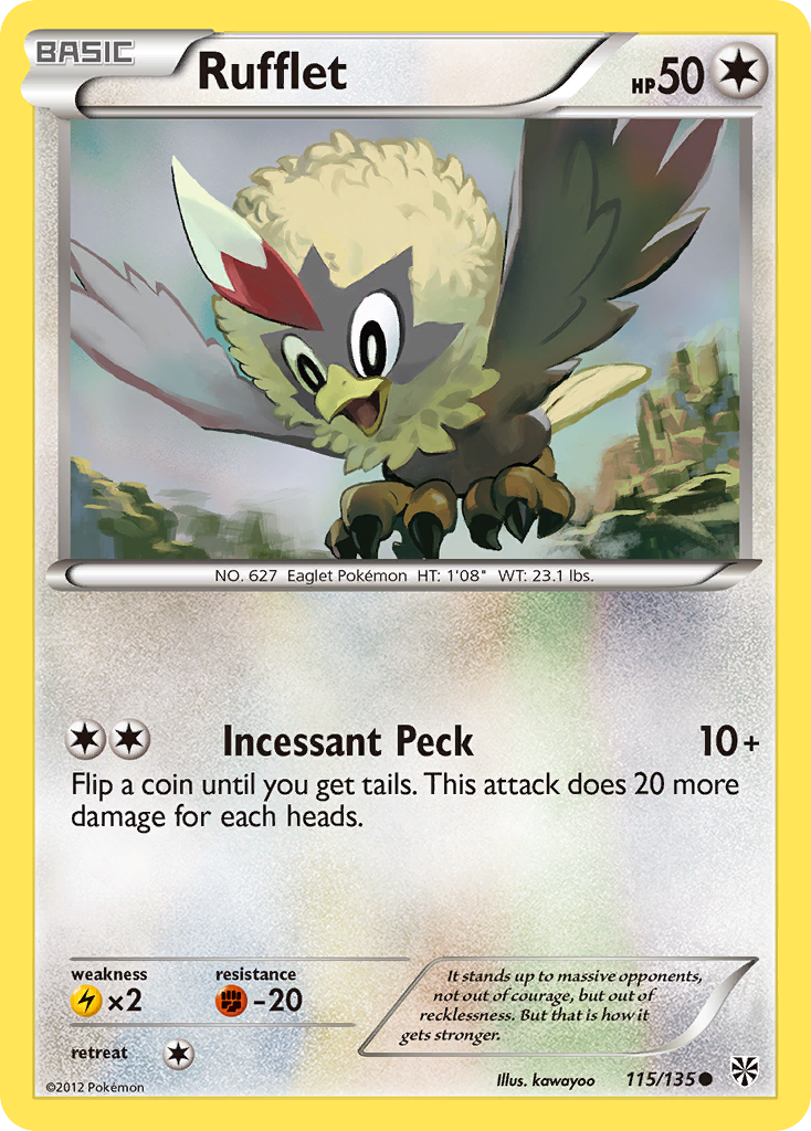 Rufflet (115/135) [Black & White: Plasma Storm] | Exor Games Truro