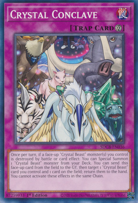 Crystal Conclave [SDCB-EN036] Common | Exor Games Truro