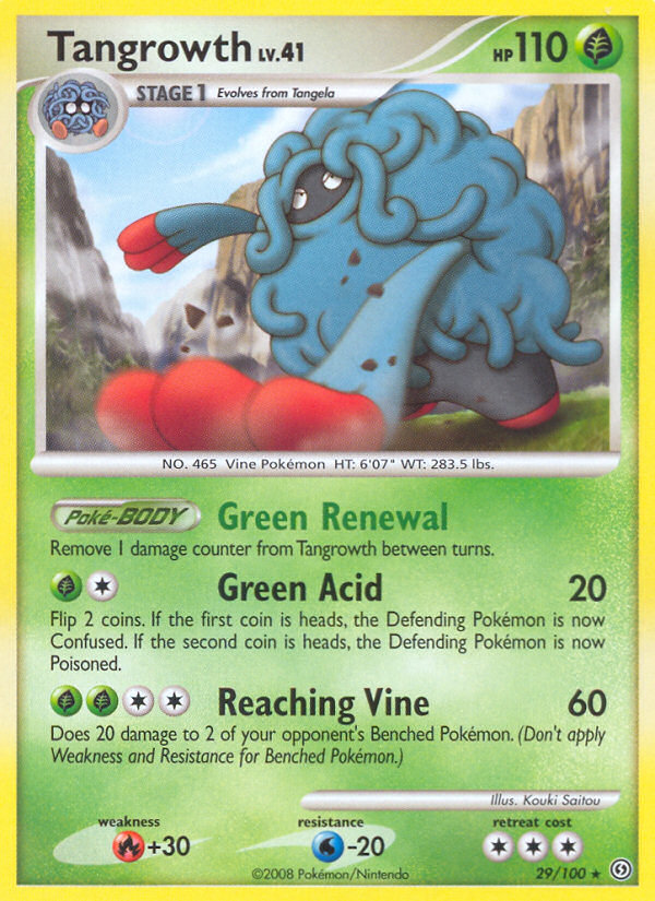 Tangrowth (29/100) [Diamond & Pearl: Stormfront] | Exor Games Truro