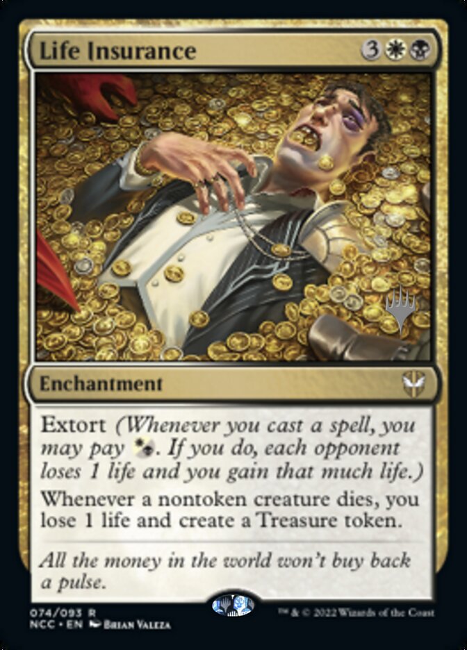 Life Insurance (Promo Pack) [Streets of New Capenna Commander Promos] | Exor Games Truro