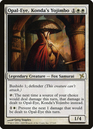 Opal-Eye, Konda's Yojimbo [Betrayers of Kamigawa] | Exor Games Truro