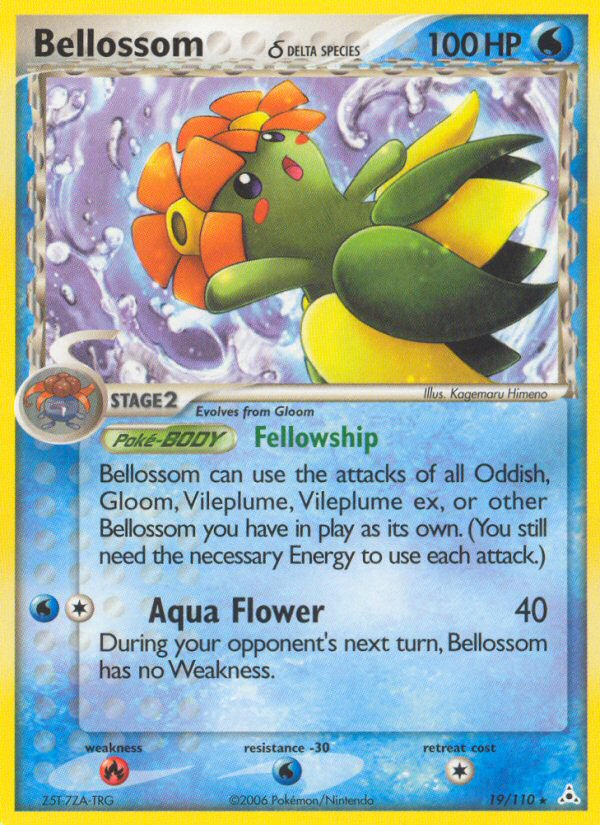 Bellossom (19/110) (Delta Species) [EX: Holon Phantoms] | Exor Games Truro