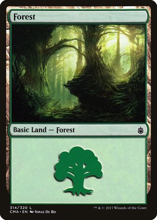 Forest (314) [Commander Anthology] | Exor Games Truro