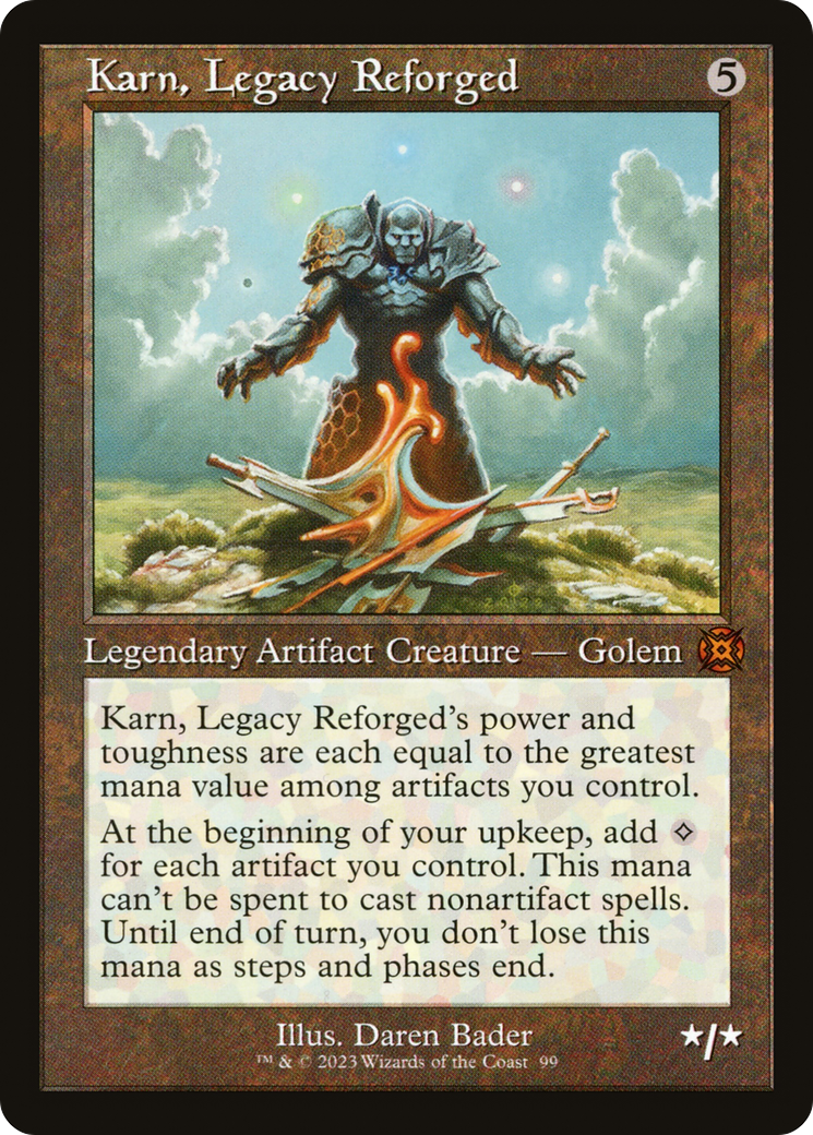 Karn, Legacy Reforged (Retro) [March of the Machine: The Aftermath] | Exor Games Truro