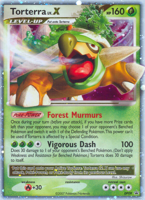 Torterra LV.X (DP09) [Diamond & Pearl: Black Star Promos] | Exor Games Truro