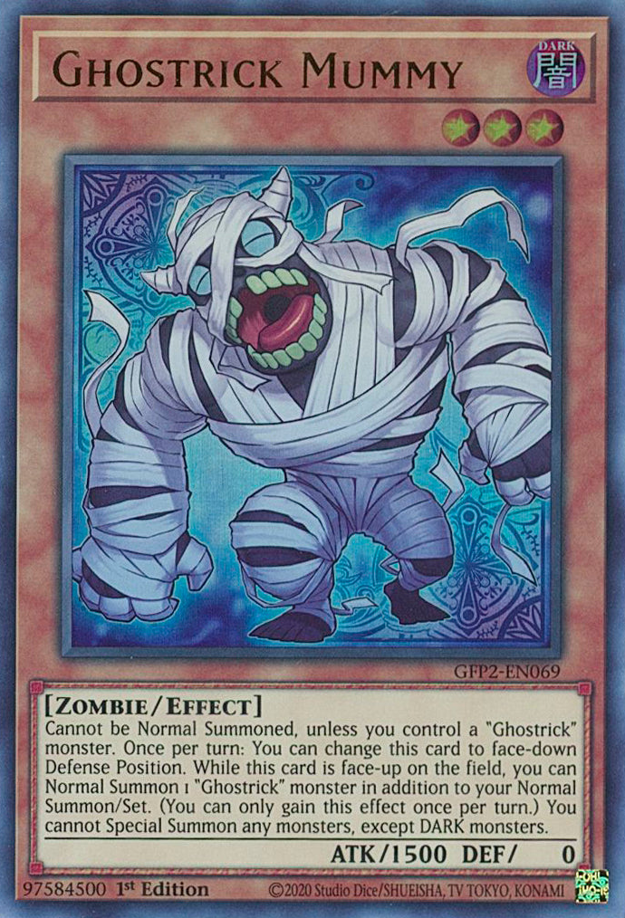 Ghostrick Mummy [GFP2-EN069] Ultra Rare | Exor Games Truro