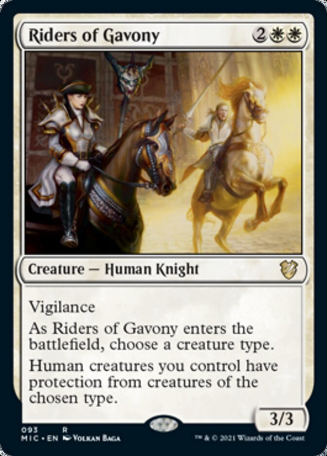 Riders of Gavony [Innistrad: Midnight Hunt Commander] | Exor Games Truro