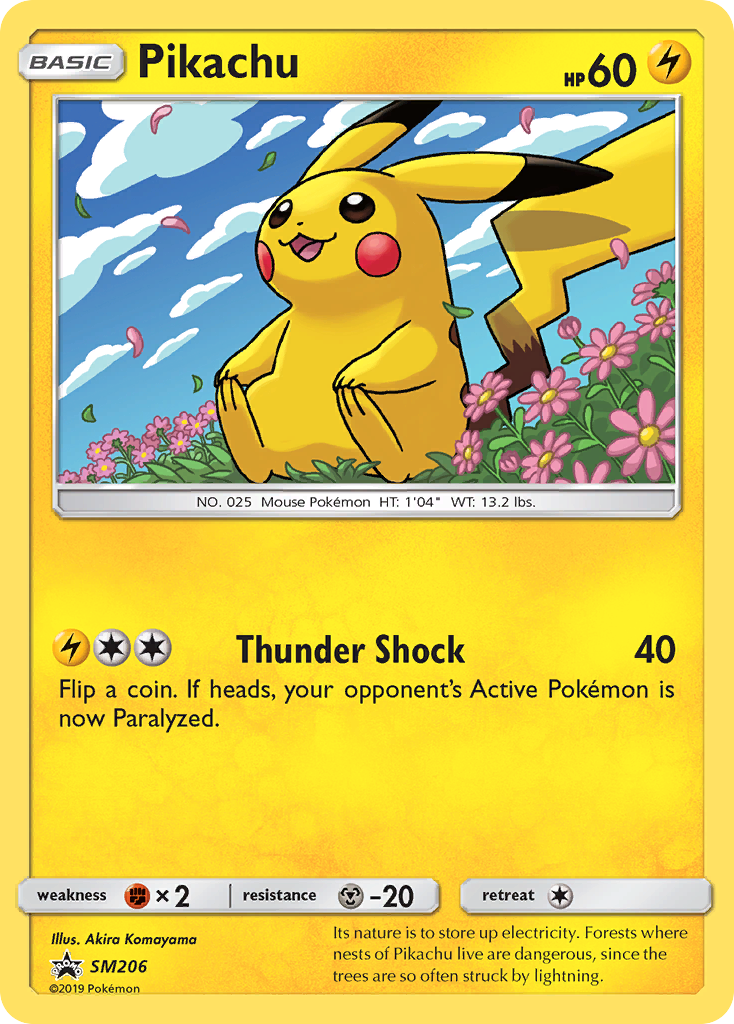 Pikachu (SM206) [Sun & Moon: Black Star Promos] | Exor Games Truro