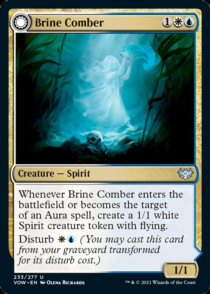 Brine Comber // Brinebound Gift [Innistrad: Crimson Vow] | Exor Games Truro