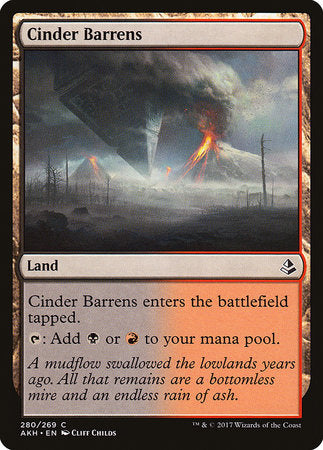 Cinder Barrens [Amonkhet] | Exor Games Truro