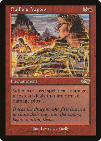 Sulfuric Vapors [Urza's Saga] | Exor Games Truro