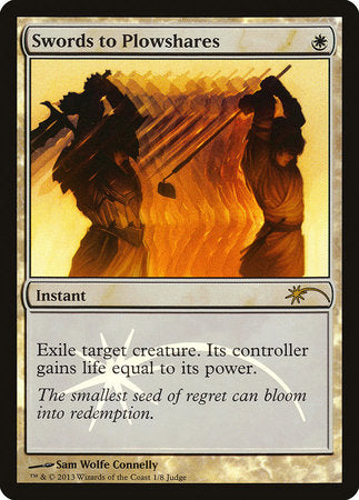 Swords to Plowshares [Judge Gift Cards 2013] | Exor Games Truro