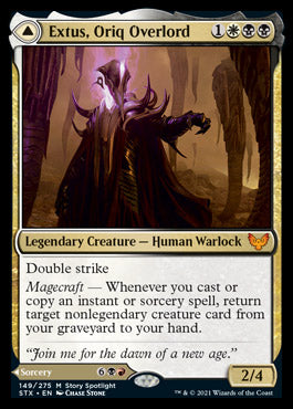 Extus, Oriq Overlord // Awaken the Blood Avatar [Strixhaven: School of Mages] | Exor Games Truro