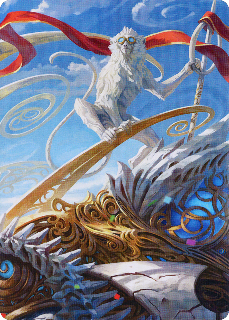 Ragavan, Nimble Pilferer Art Card [March of the Machine Art Series] | Exor Games Truro