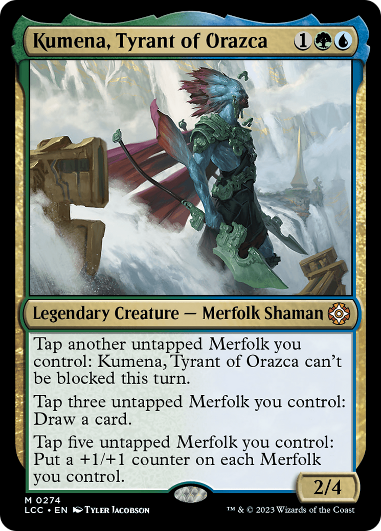 Kumena, Tyrant of Orazca [The Lost Caverns of Ixalan Commander] | Exor Games Truro