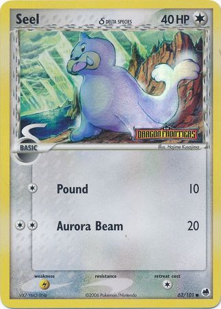 Seel (62/101) (Delta Species) (Stamped) [EX: Dragon Frontiers] | Exor Games Truro