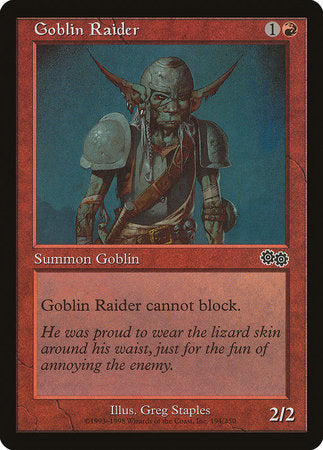 Goblin Raider [Urza's Saga] | Exor Games Truro