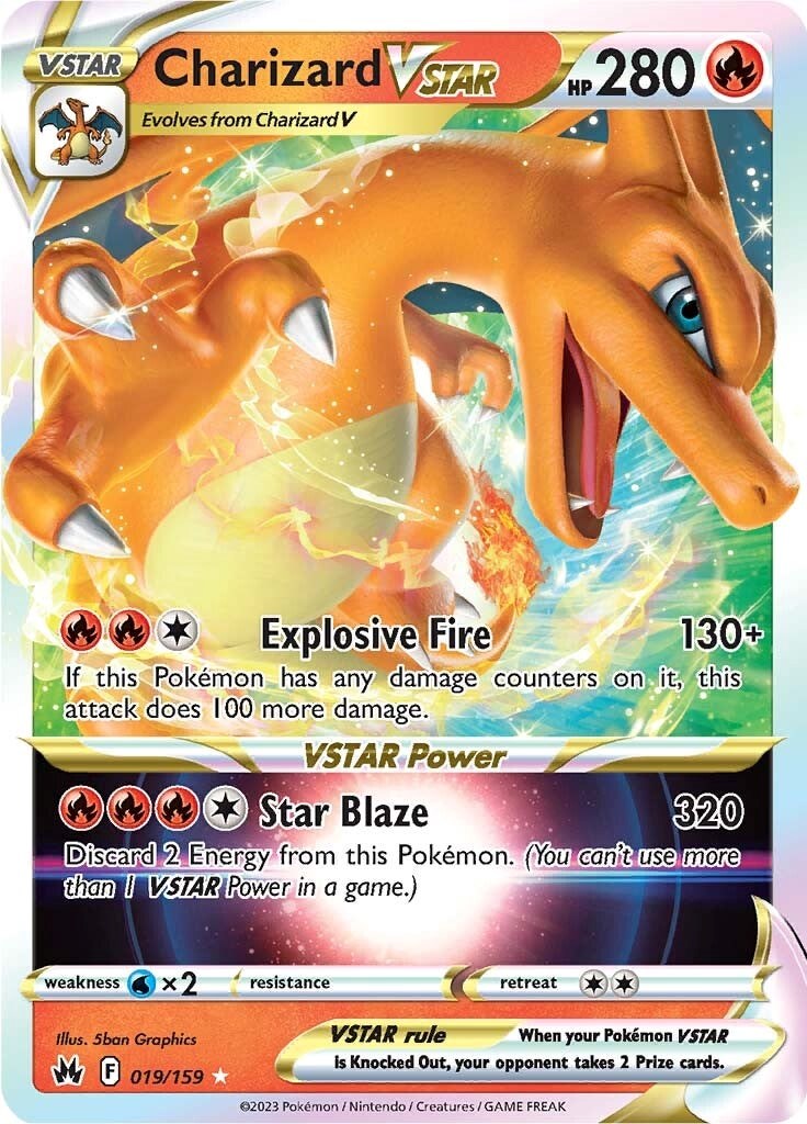 Charizard VSTAR (019/159) [Sword & Shield: Crown Zenith] | Exor Games Truro