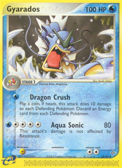Gyarados (32/97) [EX: Dragon] | Exor Games Truro
