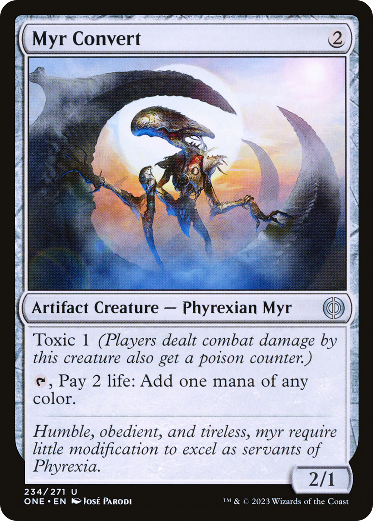 Myr Convert [Phyrexia: All Will Be One] | Exor Games Truro