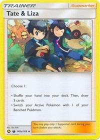 Tate & Liza (148a/168) (Alternate Art Promo) (Battle Arena Deck Exclusive) [Sun & Moon: Celestial Storm] | Exor Games Truro