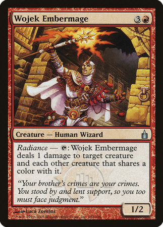 Wojek Embermage [Ravnica: City of Guilds] | Exor Games Truro