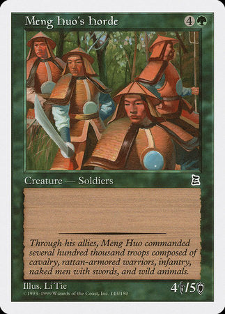 Meng Huo's Horde [Portal Three Kingdoms] | Exor Games Truro