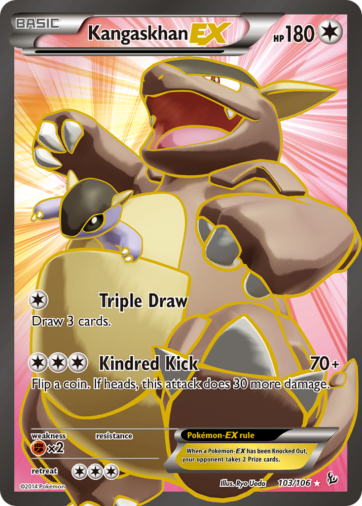 Kangaskhan EX (103/106) [XY: Flashfire] | Exor Games Truro
