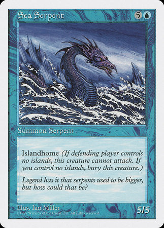Sea Serpent [Fifth Edition] | Exor Games Truro