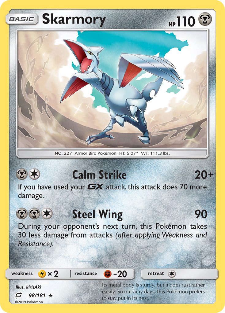 Skarmory (98/181) [Sun & Moon: Team Up] | Exor Games Truro