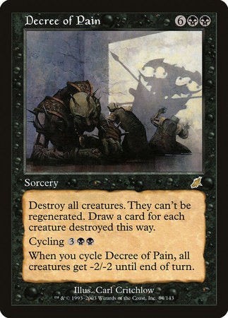 Decree of Pain [Scourge] | Exor Games Truro