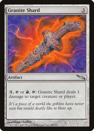 Granite Shard [Mirrodin] | Exor Games Truro