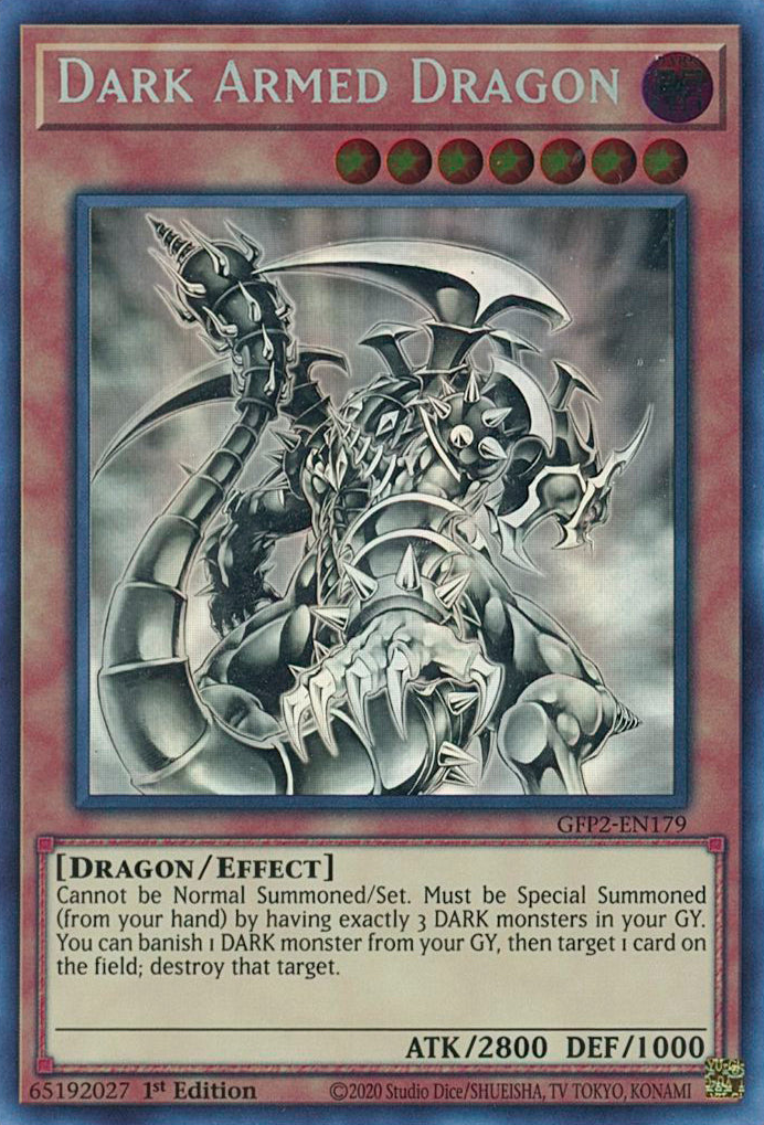 Dark Armed Dragon [GFP2-EN179] Ghost Rare | Exor Games Truro