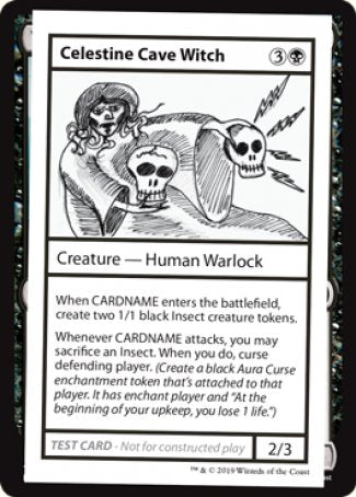 Celestine Cave Witch (2021 Edition) [Mystery Booster Playtest Cards] | Exor Games Truro