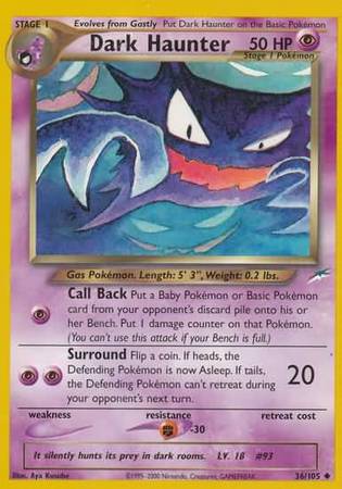 Dark Haunter (36/105) [Neo Destiny Unlimited] | Exor Games Truro
