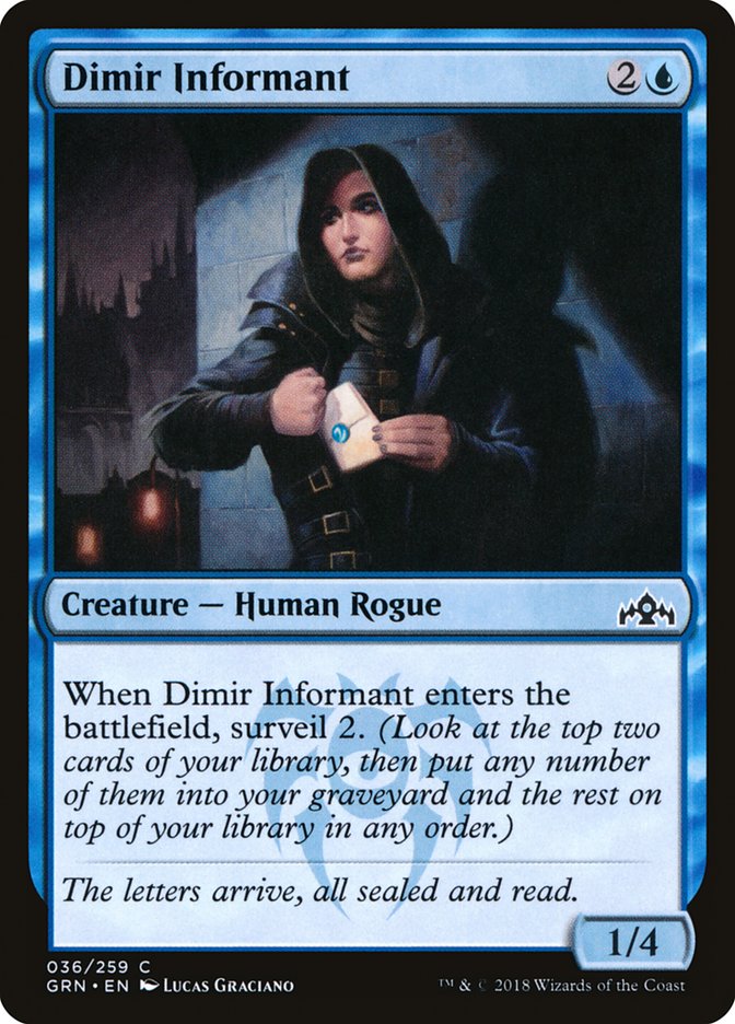 Dimir Informant [Guilds of Ravnica] | Exor Games Truro