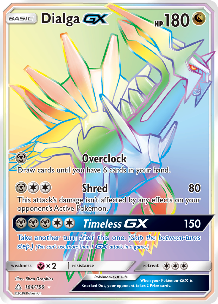 Dialga GX (164/156) [Sun & Moon: Ultra Prism] | Exor Games Truro