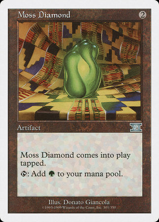 Moss Diamond [Classic Sixth Edition] | Exor Games Truro