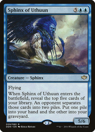 Sphinx of Uthuun [Duel Decks: Speed vs. Cunning] | Exor Games Truro