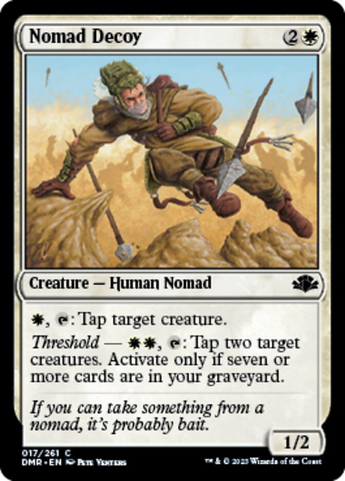 Nomad Decoy [Dominaria Remastered] | Exor Games Truro