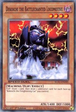 Dekoichi the Battlechanted Locomotive [SGX1-END05] Common | Exor Games Truro
