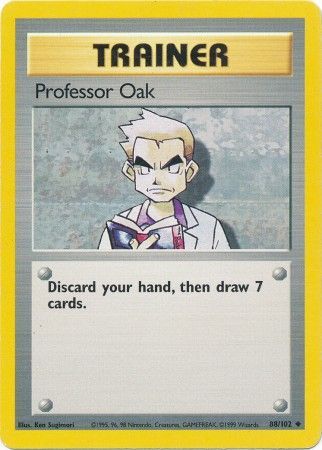 Professor Oak (88/102) [Base Set Unlimited] | Exor Games Truro