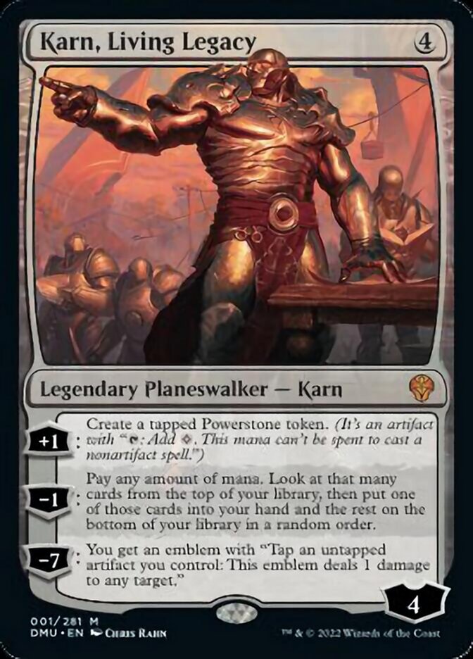 Karn, Living Legacy [Dominaria United] | Exor Games Truro