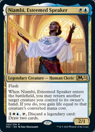 Niambi, Esteemed Speaker [Core Set 2021] | Exor Games Truro