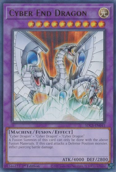 Cyber End Dragon [SDCS-EN041] Ultra Rare | Exor Games Truro