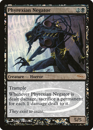 Phyrexian Negator [Judge Gift Cards 2004] | Exor Games Truro