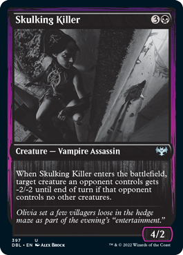 Skulking Killer [Innistrad: Double Feature] | Exor Games Truro