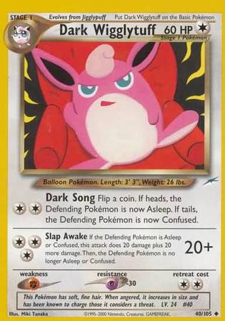 Dark Wigglytuff (40/105) [Neo Destiny Unlimited] | Exor Games Truro