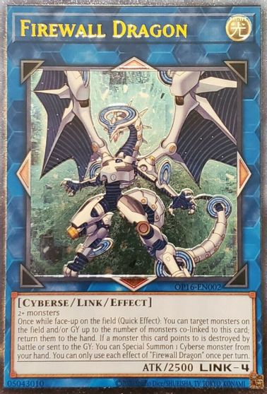 Firewall Dragon [OP16-EN002] Ultimate Rare | Exor Games Truro