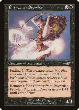 Phyrexian Prowler [Nemesis] | Exor Games Truro